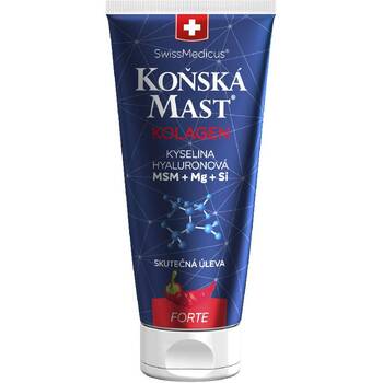 Konská masť s morským kolagénom forte hrejivá 200 ml